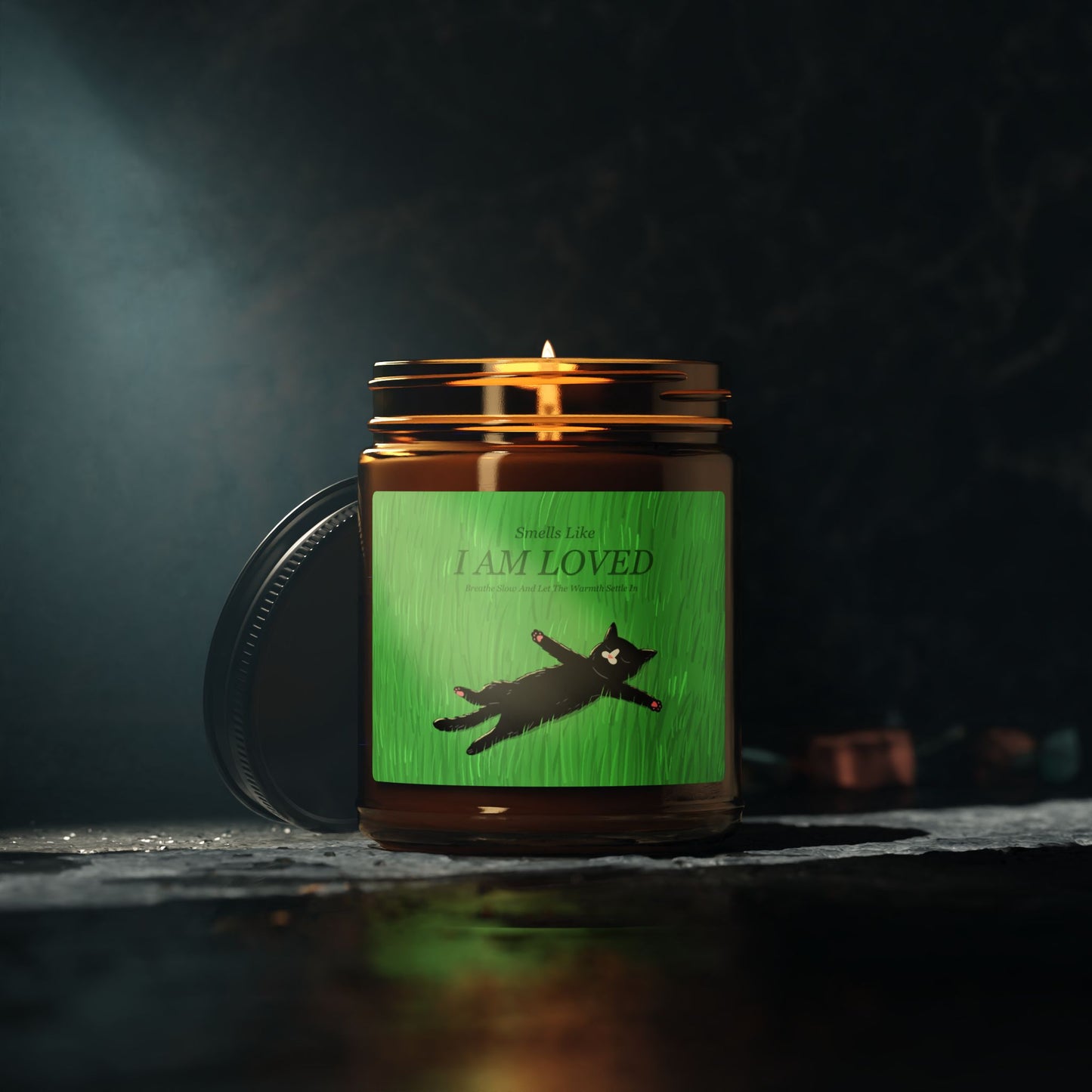 PowPow "Smells Like I Am Loved" Scented Soy Candle