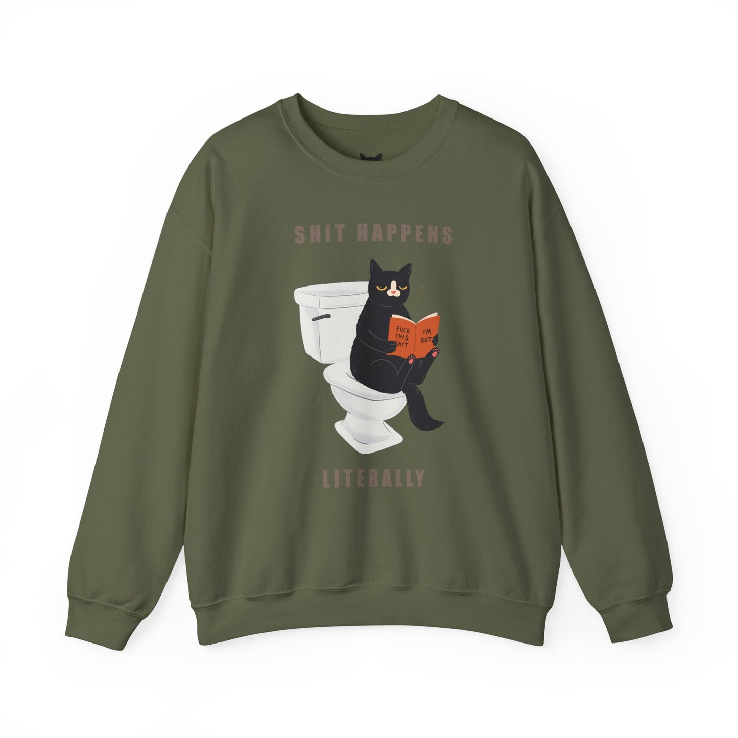 PowPow "Sh*t Happens, Literally" Sweatshirt
