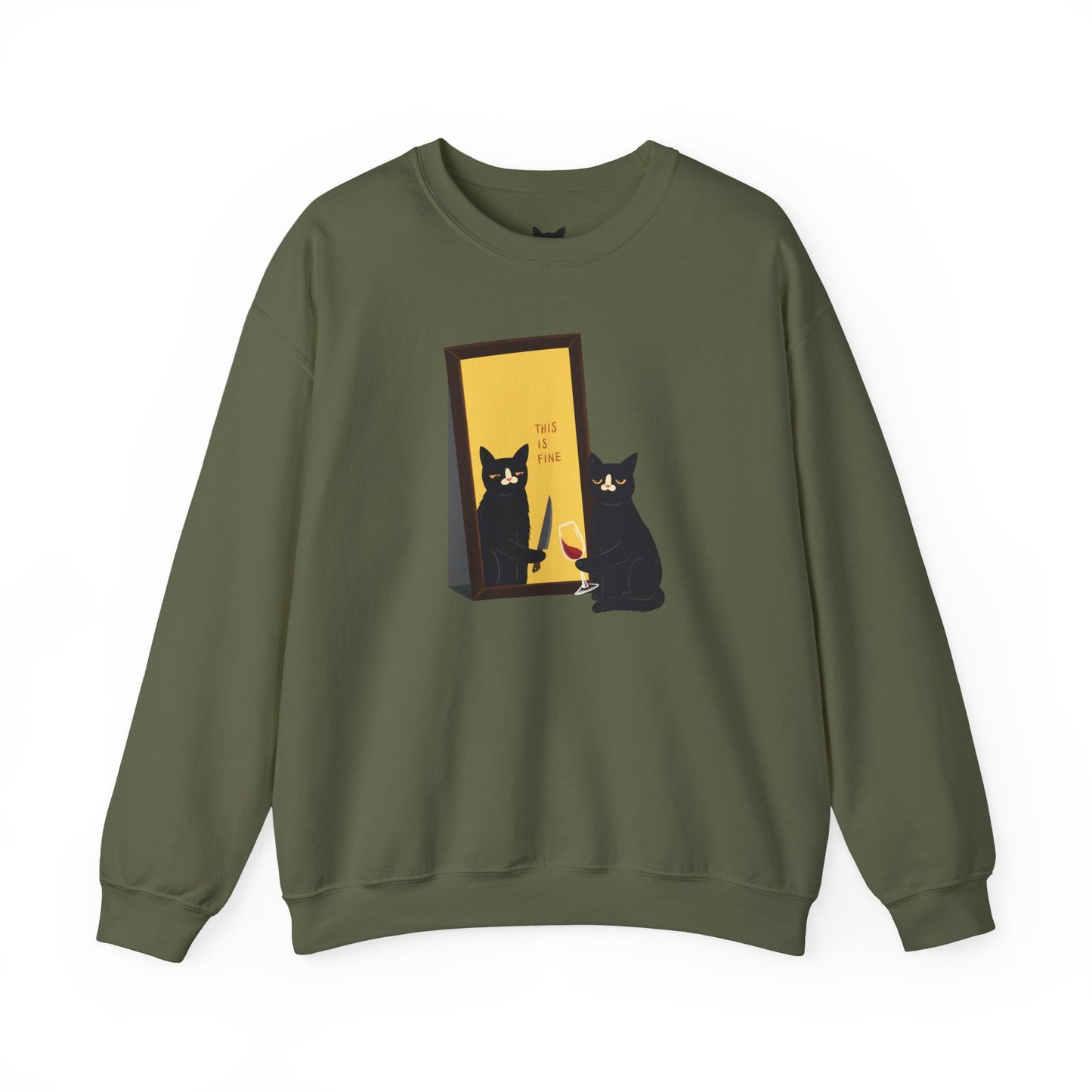 PowPow "When You’re Mess Inside But Still Want To Brighten Up Yourself” Sweatshirt