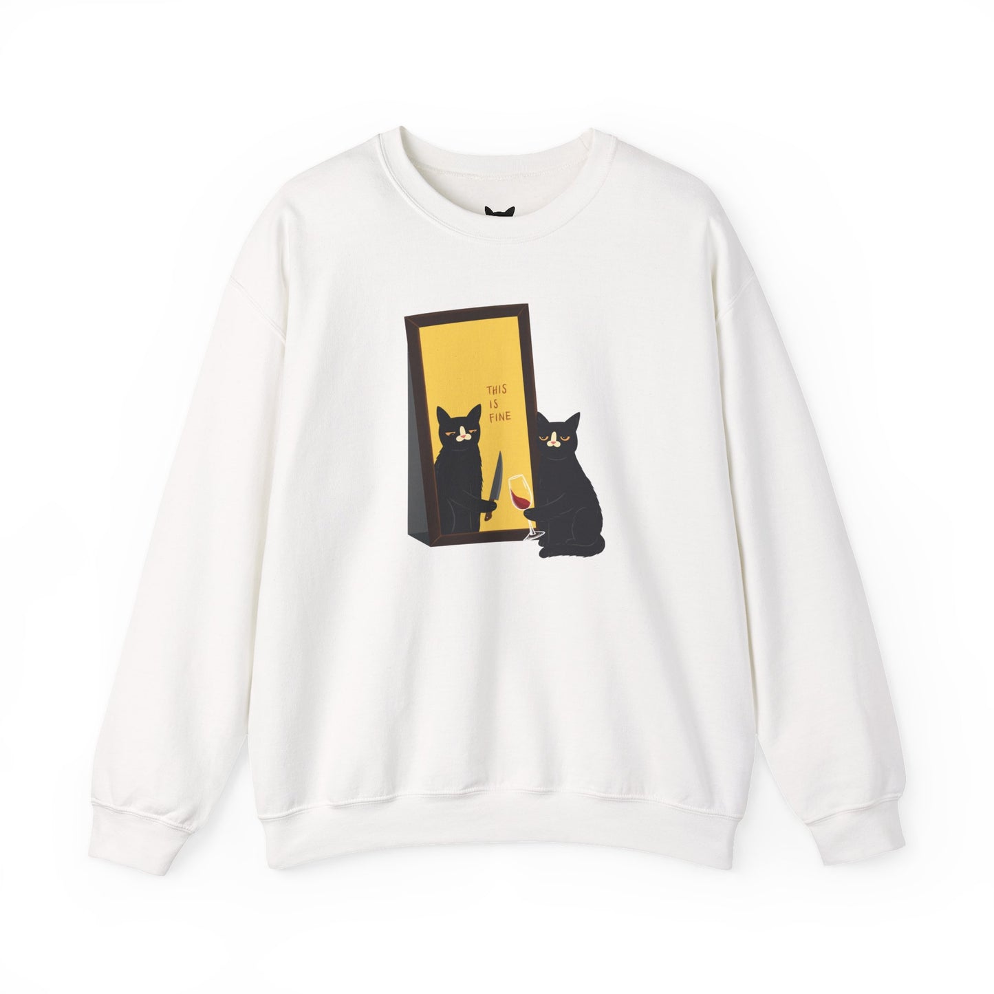 PowPow "When You’re Mess Inside But Still Want To Brighten Up Yourself” Sweatshirt