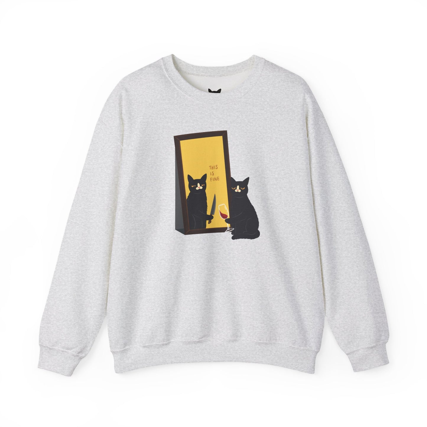 PowPow "When You’re Mess Inside But Still Want To Brighten Up Yourself” Sweatshirt