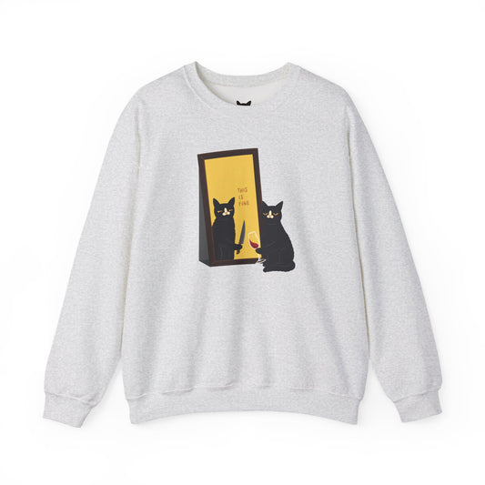 PowPow "When You’re Mess Inside But Still Want To Brighten Up Yourself” Sweatshirt