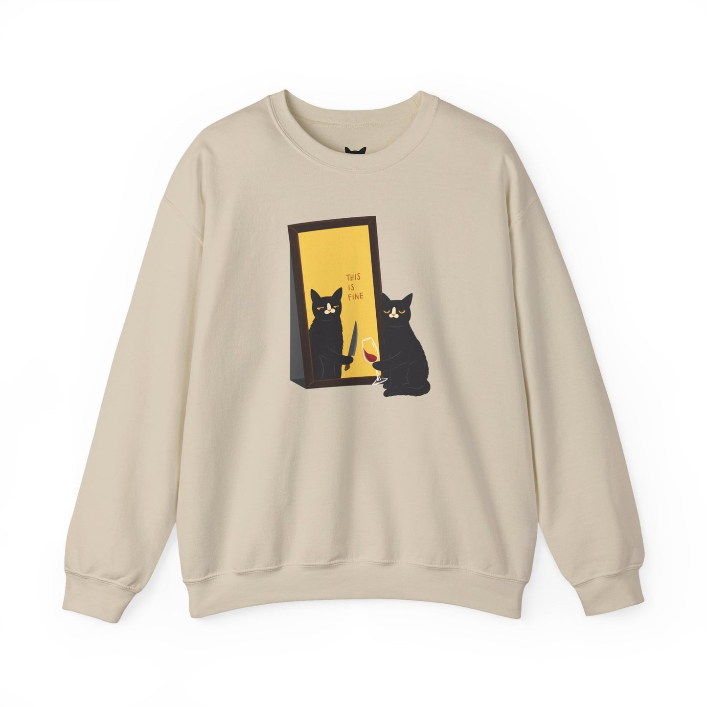 PowPow "When You’re Mess Inside But Still Want To Brighten Up Yourself” Sweatshirt