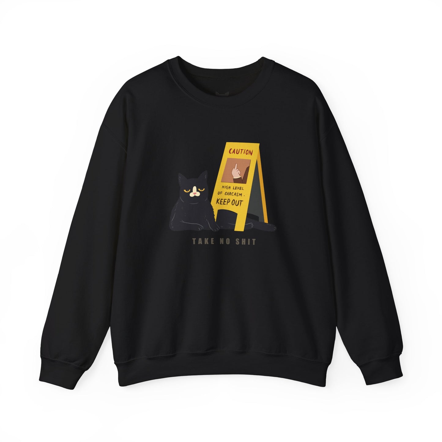 PowPow "Caution: High Level Of Sarcasm Detected, Keep Out" Sweatshirt