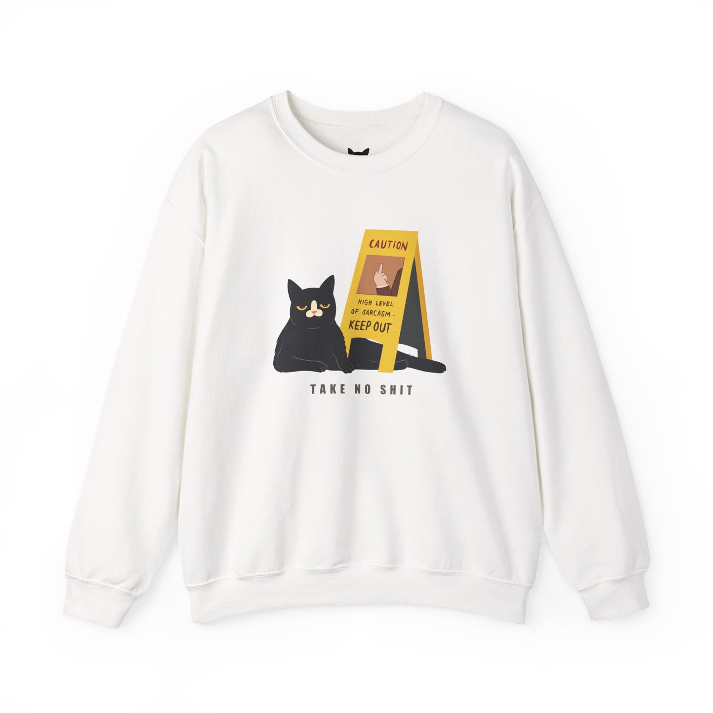 PowPow "Caution: High Level Of Sarcasm Detected, Keep Out" Sweatshirt