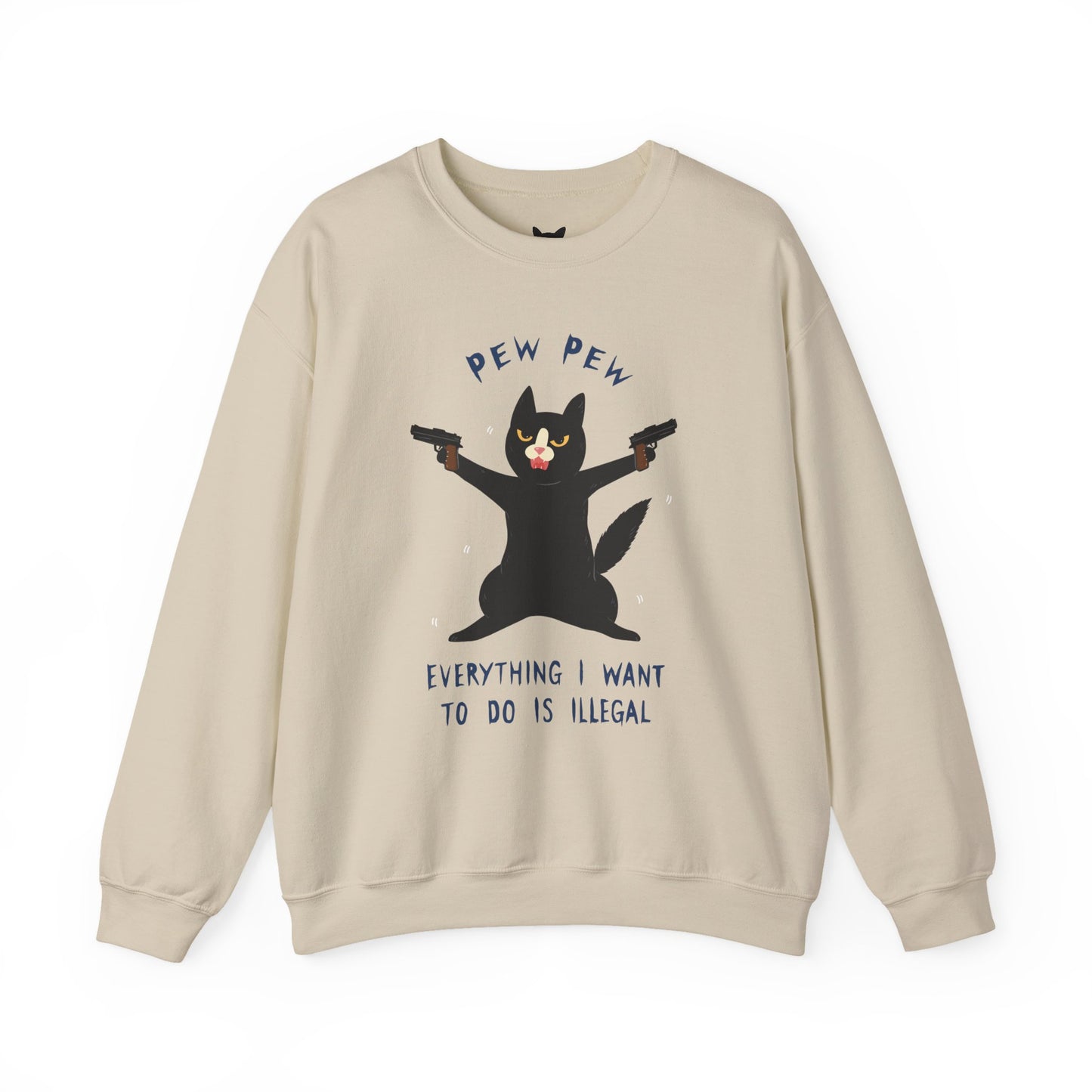 PowPow "Everything I Want To Do Is Illegal" Sweatshirt