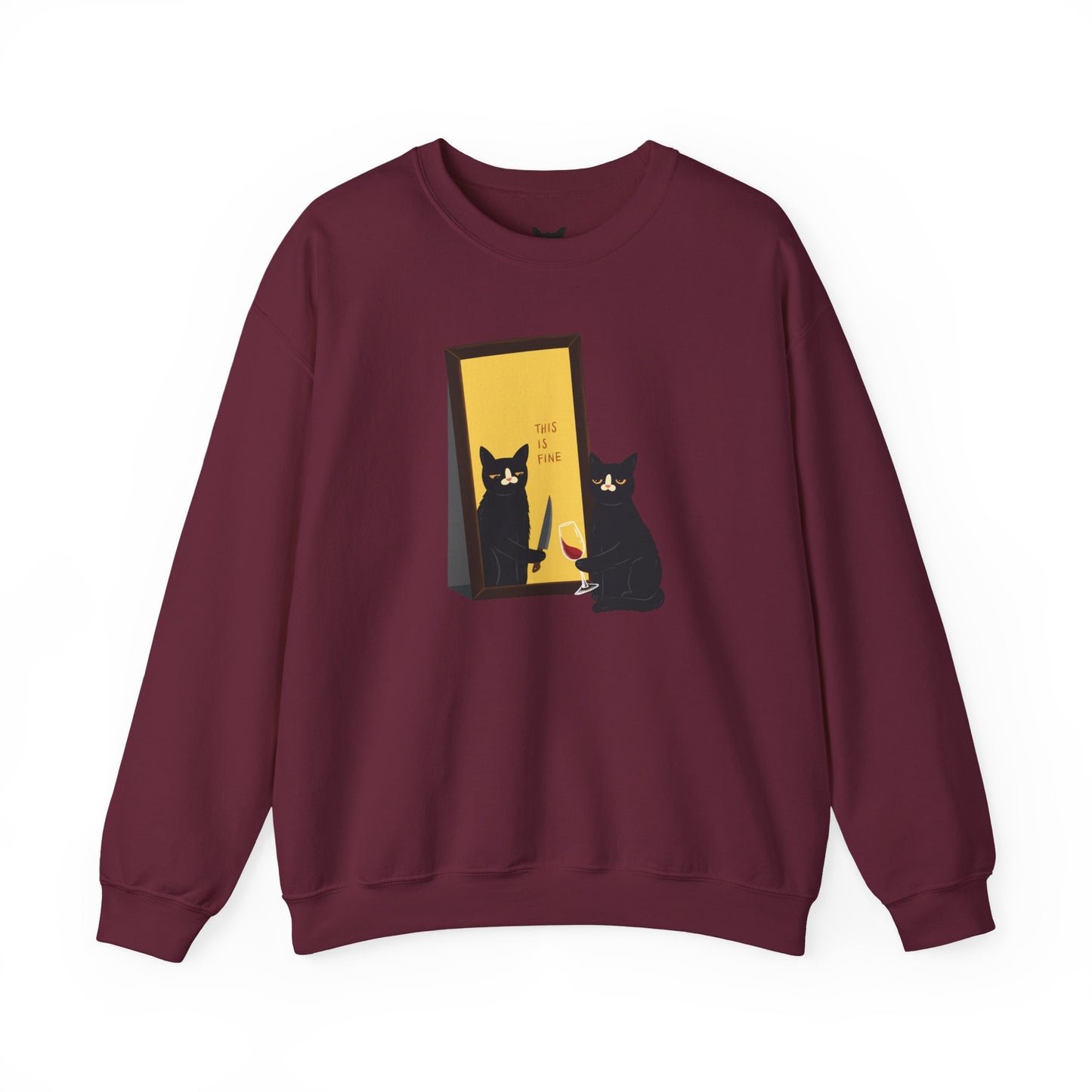 PowPow "When You’re Mess Inside But Still Want To Brighten Up Yourself” Sweatshirt