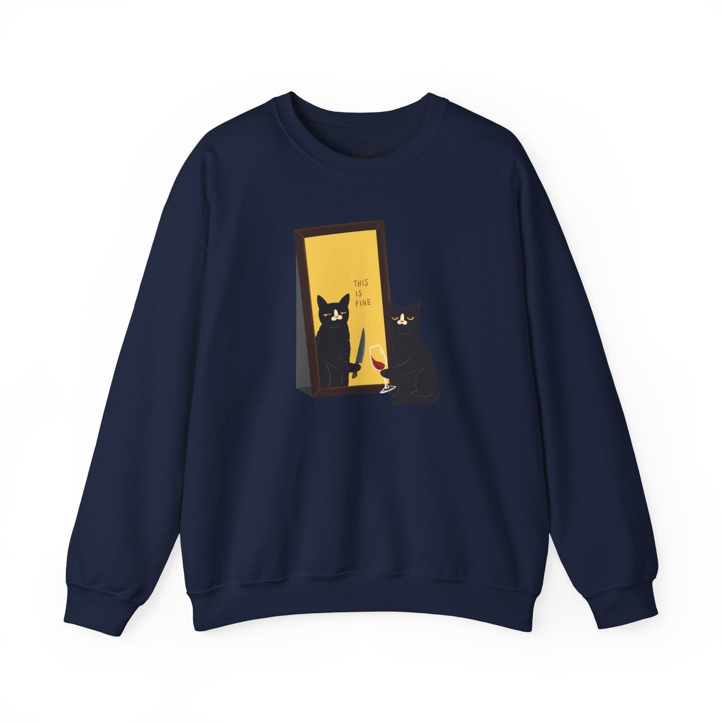 PowPow "When You’re Mess Inside But Still Want To Brighten Up Yourself” Sweatshirt