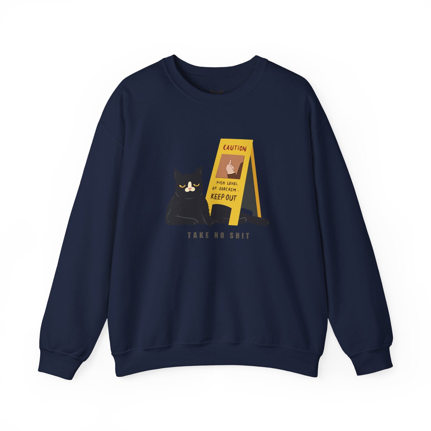 PowPow "Caution: High Level Of Sarcasm Detected, Keep Out" Sweatshirt