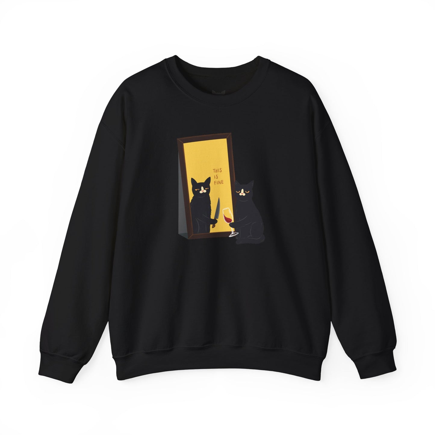 PowPow "When You’re Mess Inside But Still Want To Brighten Up Yourself” Sweatshirt