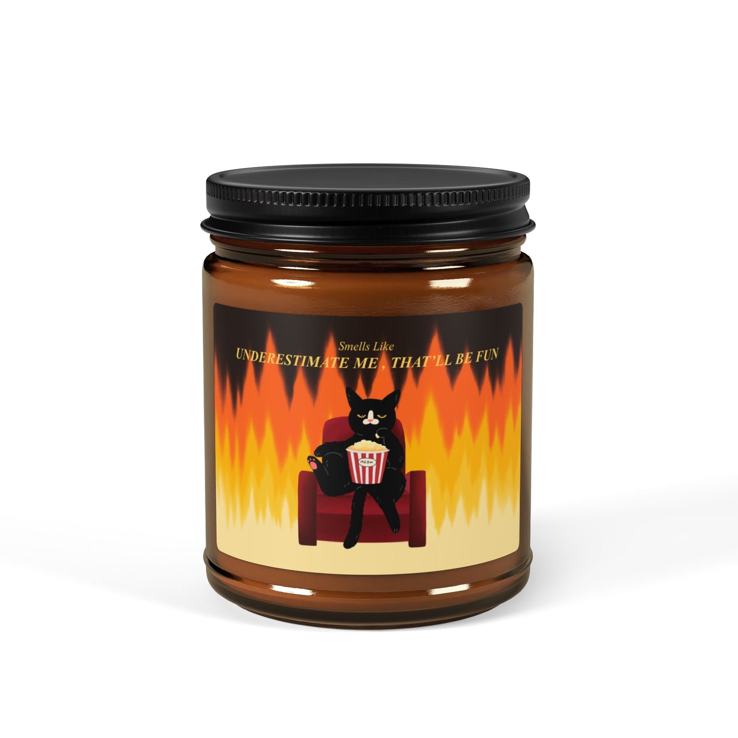 PowPow "Smells Like Underestimate Me, That’ll Be Fun" Scented Soy Candle