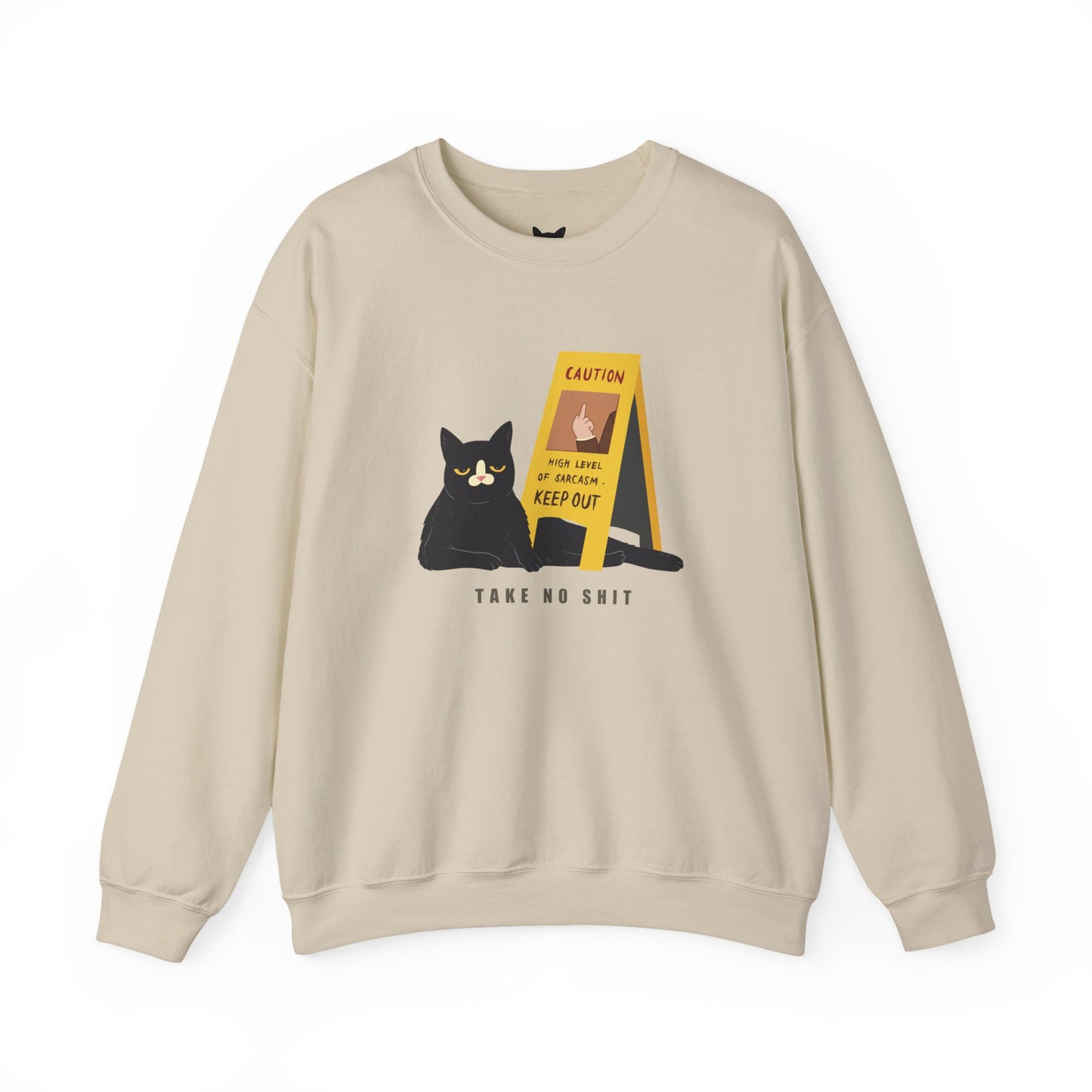 PowPow "Caution: High Level Of Sarcasm Detected, Keep Out" Sweatshirt
