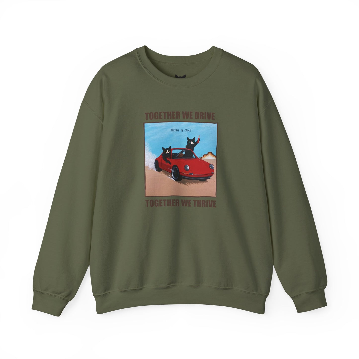 PowWow “Together We Drive, Together We Thrive” Sweatshirt