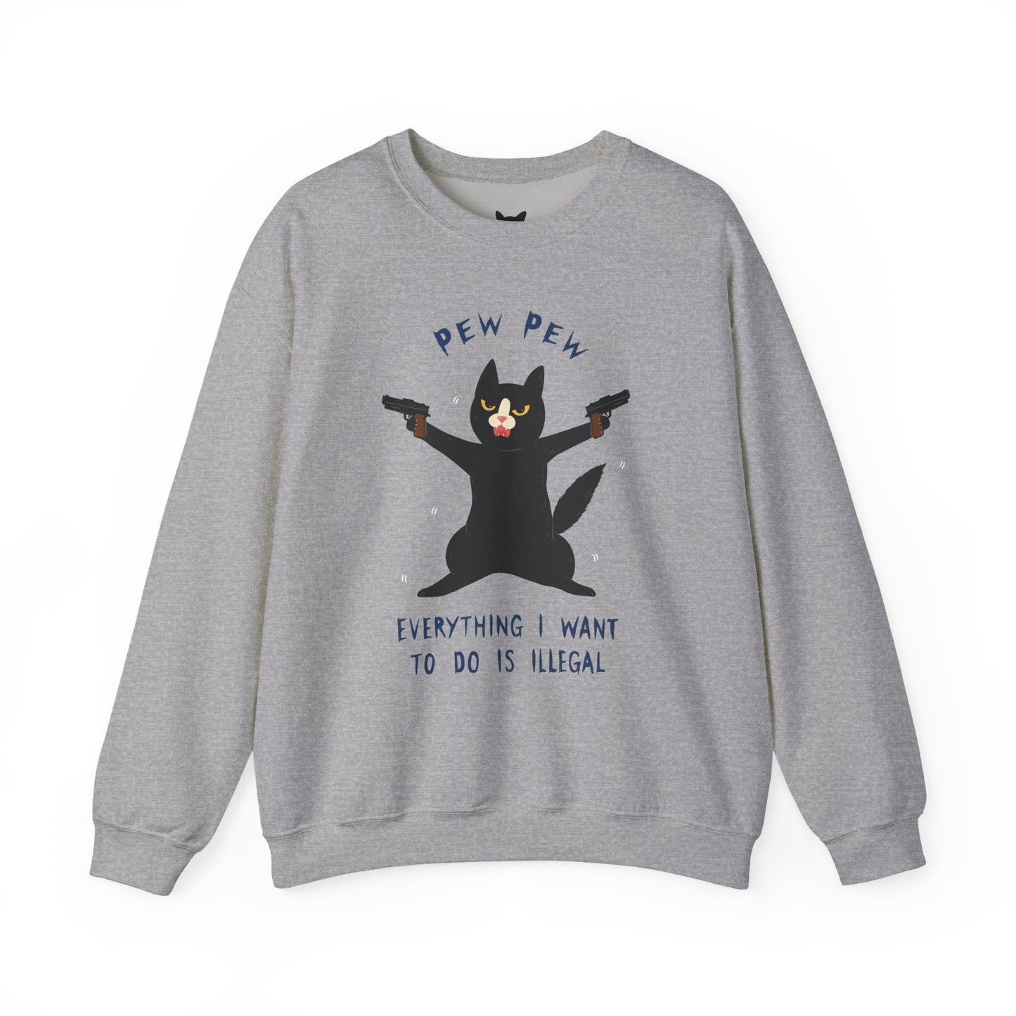 PowPow "Everything I Want To Do Is Illegal" Sweatshirt