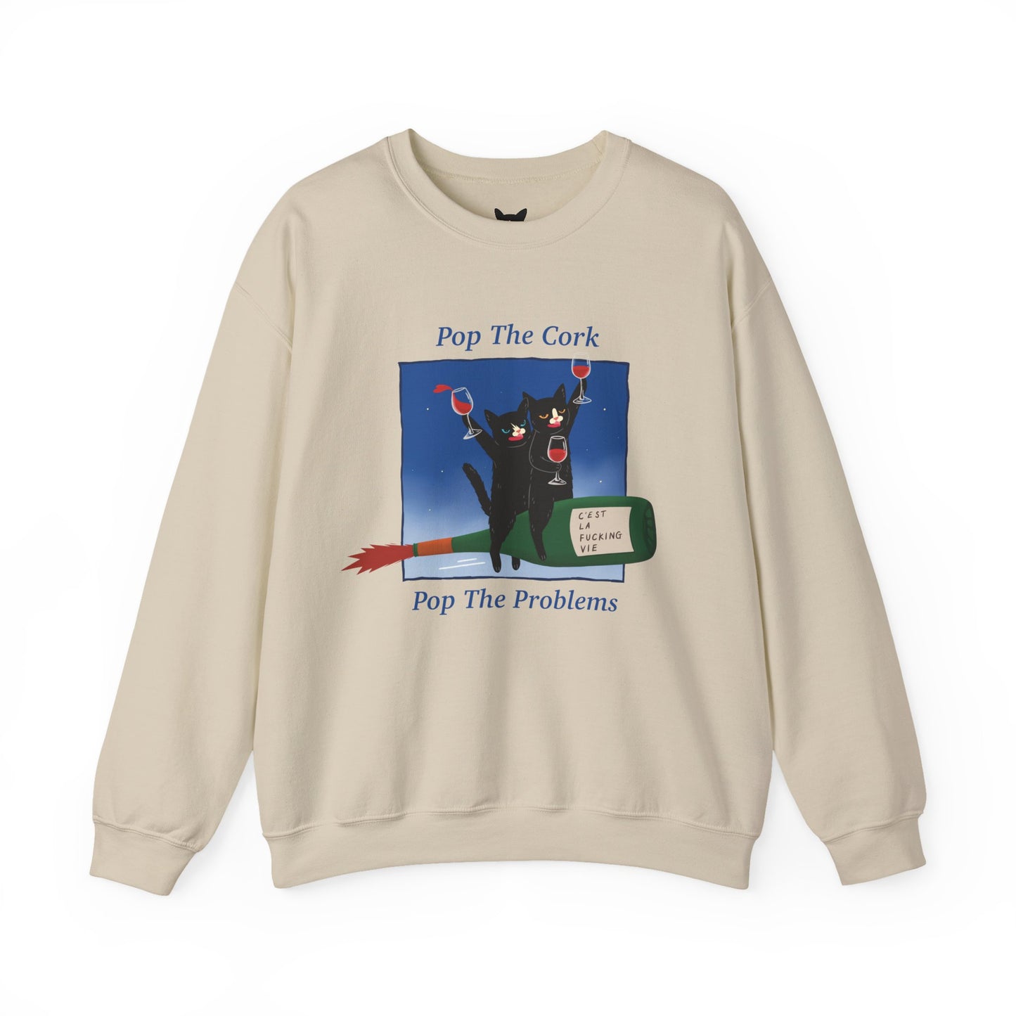 PowWow "Pop The Cork, Pop The Problems" Sweatshirt