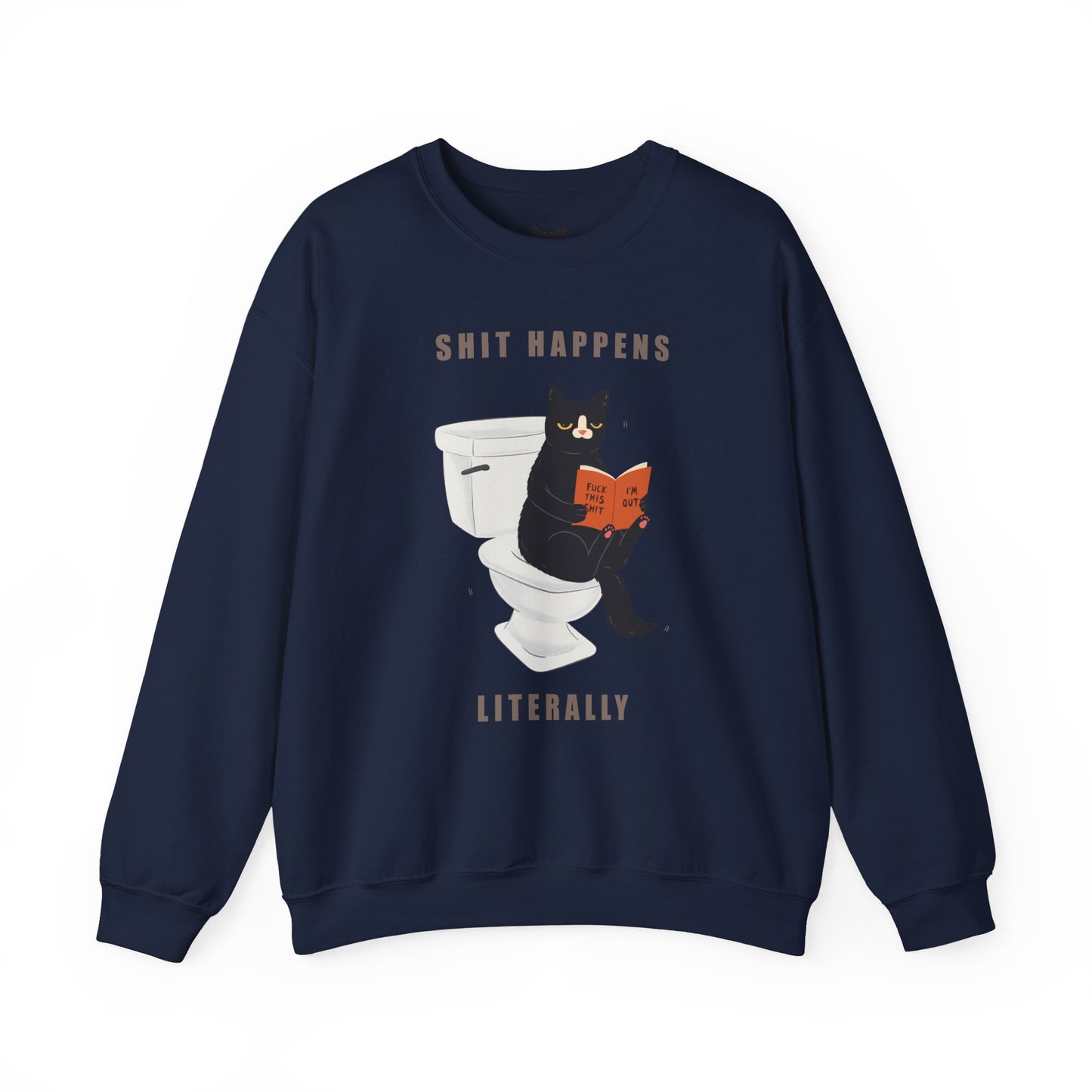 PowPow "Sh*t Happens, Literally" Sweatshirt