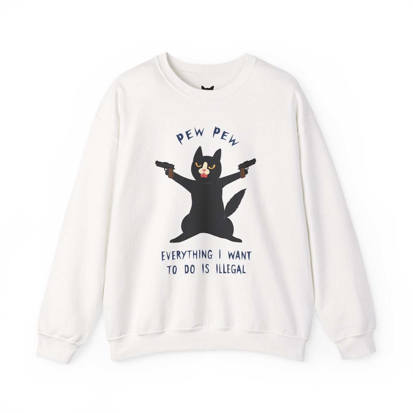 PowPow "Everything I Want To Do Is Illegal" Sweatshirt