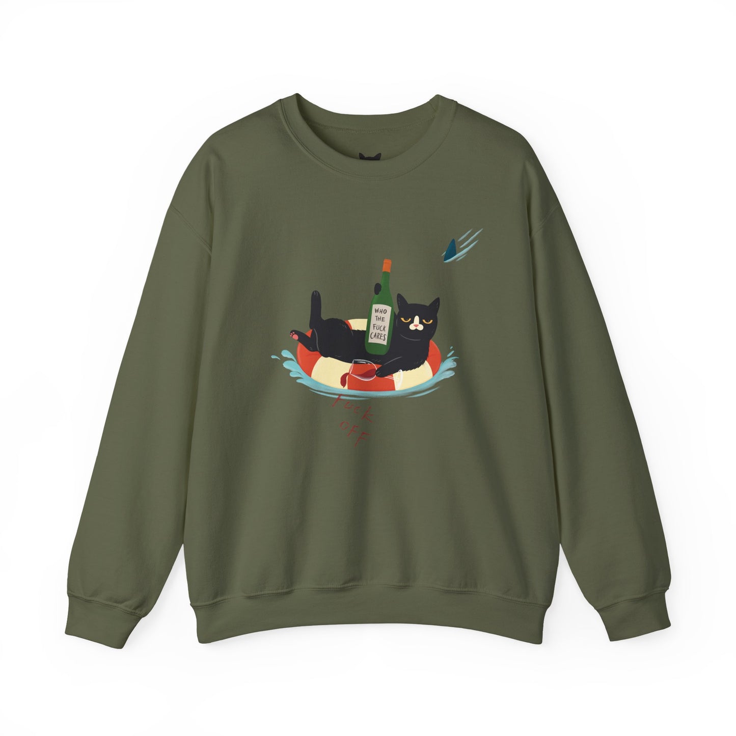 PowPow "Who The F Cares" Sweatshirt