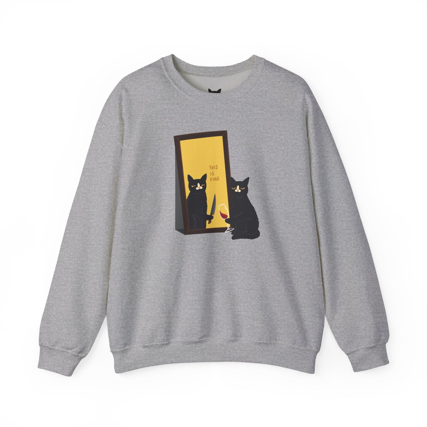 PowPow "When You’re Mess Inside But Still Want To Brighten Up Yourself” Sweatshirt