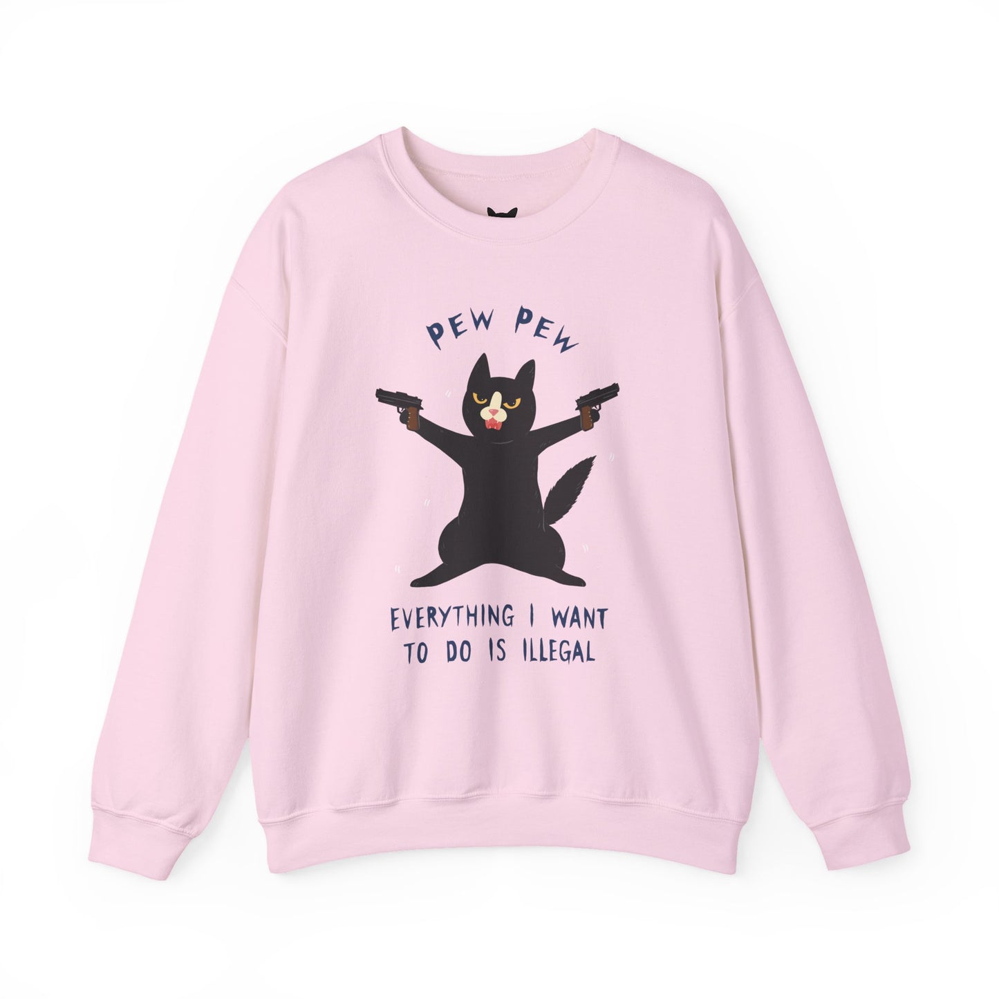 PowPow "Everything I Want To Do Is Illegal" Sweatshirt