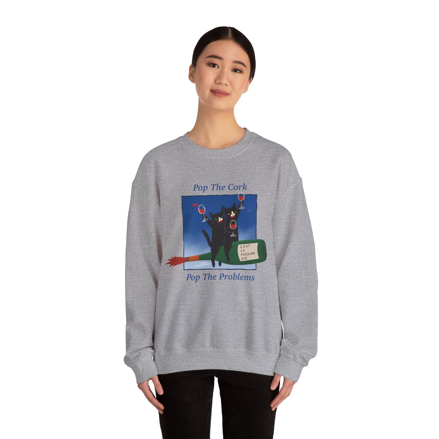 PowWow "Pop The Cork, Pop The Problems" Sweatshirt