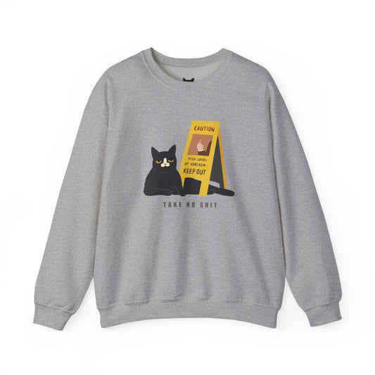 PowPow "Caution: High Level Of Sarcasm Detected, Keep Out" Sweatshirt